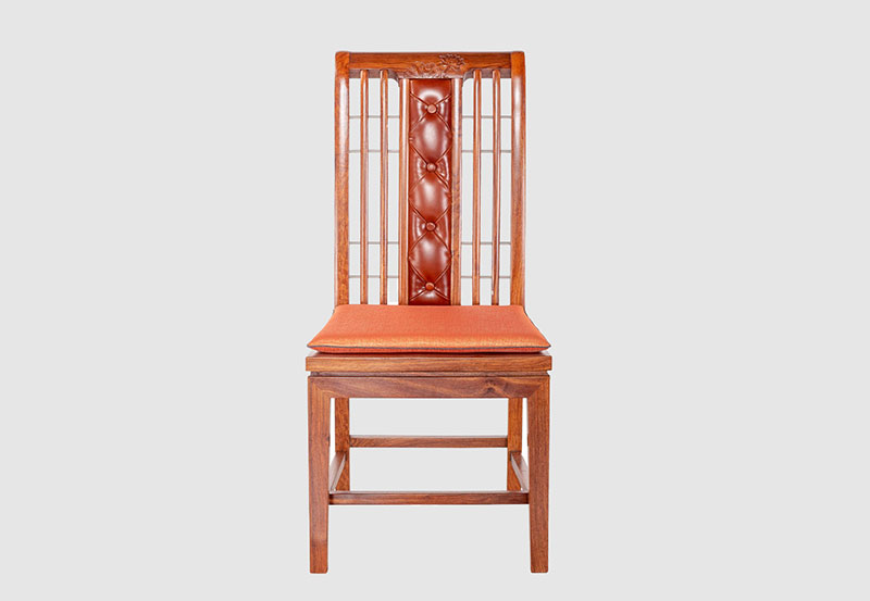 常德芙蓉榭中式实木餐椅效果图